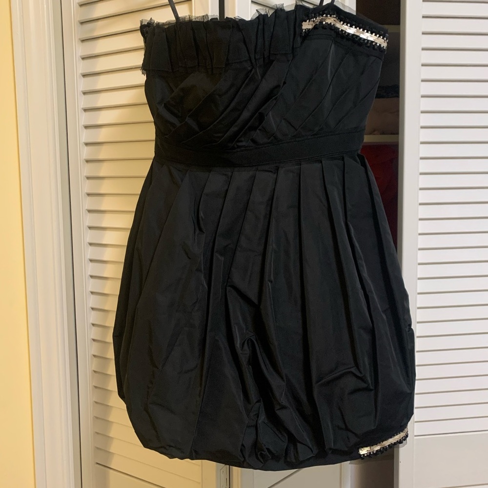 BCBG strapless mini dress